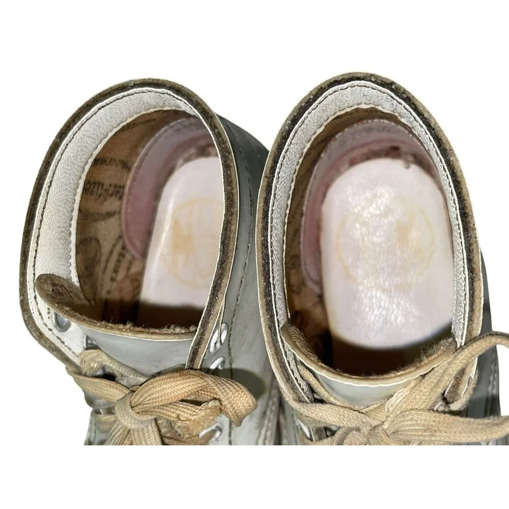 Vintage Baby Walking Shoes 5? Used Leather *some wear